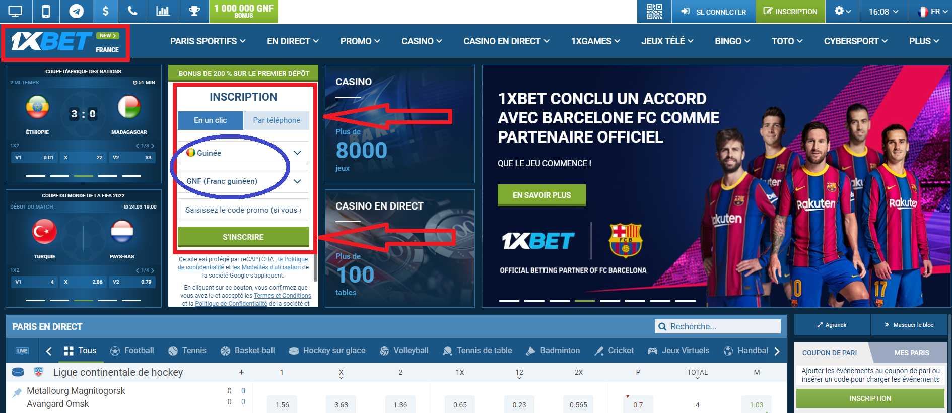 Qu’est-ce qu’il faut savoir à propos de 1xBet en ligne?